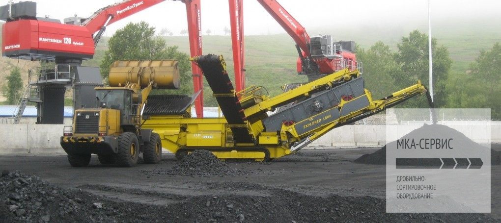 Мобильный грохот Keestrack C6.1