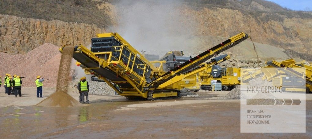 Мобильный грохот Keestrack C6.3