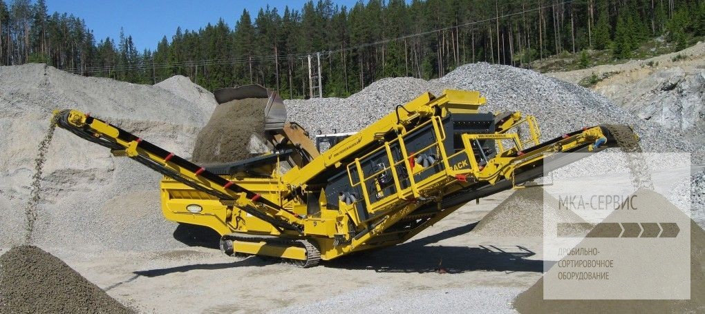 Мобильный грохот Keestrack C6
